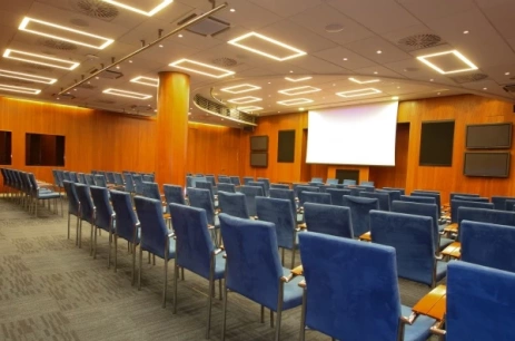Sala konferencyjna Sala 1 – sala multimedialna w Centrum Medialne Agencji TVN Warszawa