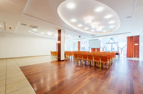 Sala konferencyjna 1A w Centrum Konferencyjno-Bankietowe RUBIN Łódź