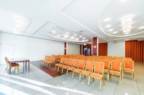 Sala konferencyjna 1A w Centrum Konferencyjno-Bankietowe RUBIN Łódź