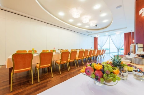 Sala konferencyjna 1B w Centrum Konferencyjno-Bankietowe RUBIN Łódź