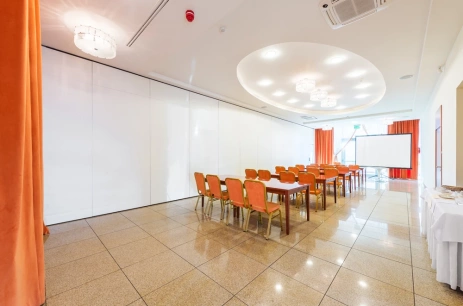 Sala konferencyjna 1C w Centrum Konferencyjno-Bankietowe RUBIN Łódź