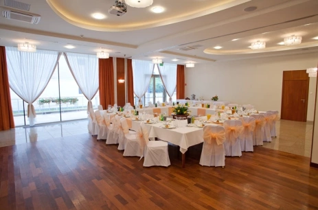 Sala konferencyjna 1B+C w Centrum Konferencyjno-Bankietowe RUBIN Łódź