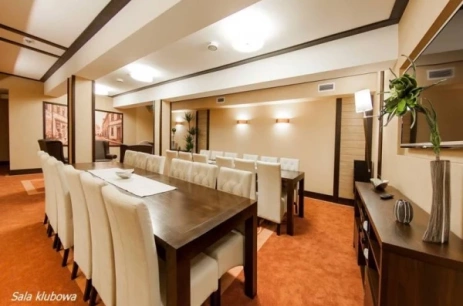 Sala konferencyjna Klubowa w Hotel Skarbek Lubin