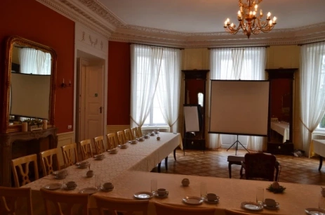 Sala konferencyjna Sala Balowa w Pałac w Racocie Ośrodek Szkoleniowo-Rekreacyjny Kościan