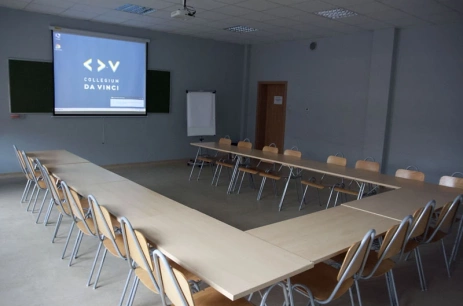 Sala konferencyjna Sala A308 w Collegium Da Vinci Poznań
