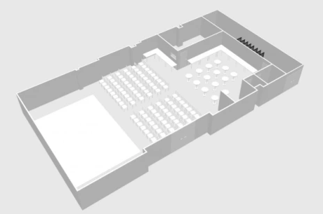 Sala konferencyjna Mały Qbek w Amos Studio Warszawa