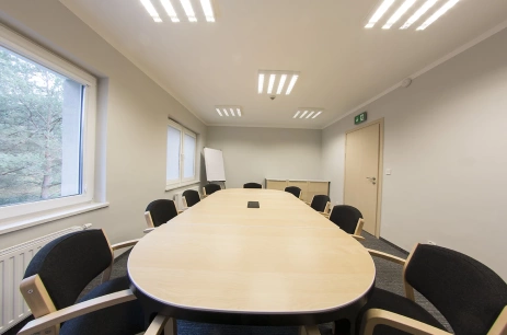 Sala konferencyjna Sala szkoleniowa nr 3 w EMAJ Ośrodek Szkoleniowo-Wypoczynkowy Smardzewice