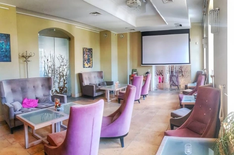 Sala konferencyjna Kominkowa w Hanza Pałac Wellness & SPA **** Warlubie