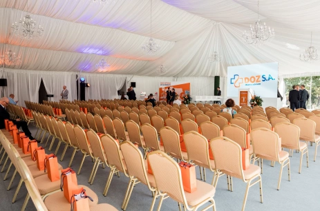Sala konferencyjna Całoroczny Namiot Bankietowy w Pałac Rozalin Warszawa
