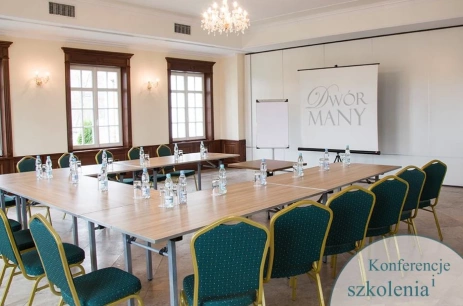 Sala konferencyjna Sala Kremowa w Dwór Many  Tarczyn