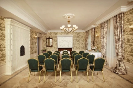 Sala konferencyjna Sala Zielona  w Dwór Many  Tarczyn