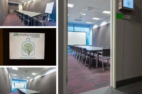 Sala konferencyjna Meeting room 0.20 w Bionanopark Łódź Łódź