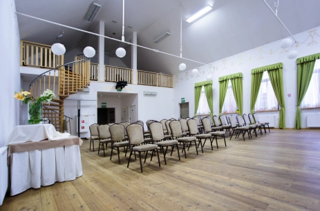 Sala konferencyjna Sala Konferencyjna Miasteczko Westernowe Twinpigs w Miasteczko Westernowe TWINPIGS Żory | Muzeum Ognia Żory