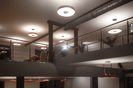 Sala konferencyjna Sala konferencyjna na antresoli w Ośrodek Łubu Dubu Strzelce Krajeńskie