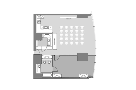 Sala konferencyjna NIMBUS w Sky Tower Wrocław