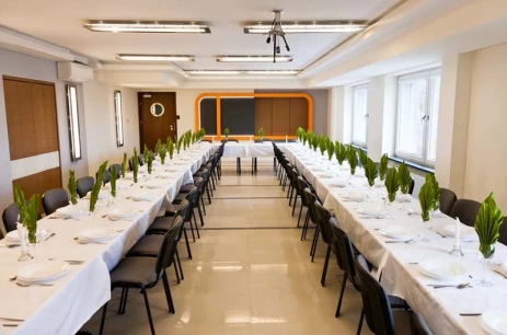 Sala konferencyjna Duża Europa w CSK Młoda Europa Łódź
