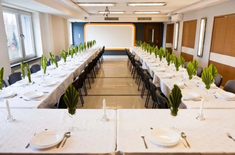 Sala konferencyjna Duża Europa w CSK Młoda Europa Łódź