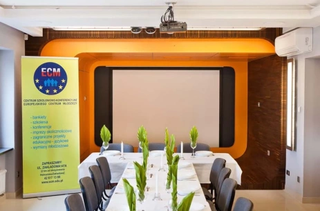 Sala konferencyjna Mała Europa w CSK Młoda Europa Łódź