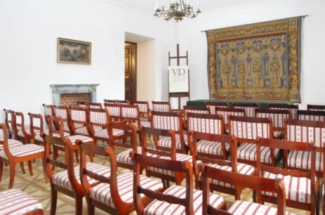 Sala konferencyjna Sala Lubomirskich w Centrum Konferencyjne Willa Decjusza Kraków
