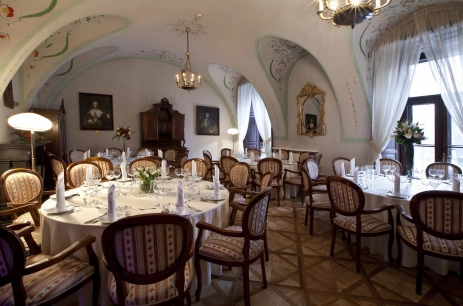 Sala konferencyjna Sala Kominkowa w Centrum Konferencyjne Willa Decjusza Kraków