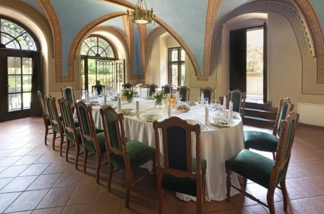 Sala konferencyjna Sala Błękitna w Centrum Konferencyjne Willa Decjusza Kraków