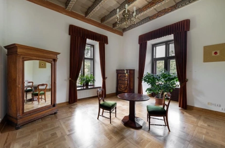 Sala konferencyjna Alkierz Sali Lubomirskich w Centrum Konferencyjne Willa Decjusza Kraków