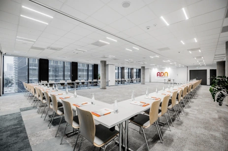 Sala konferencyjna Sala Szkoleniowa 1 (C+D+E) w ADN Centrum Konferencyjne Warszawa