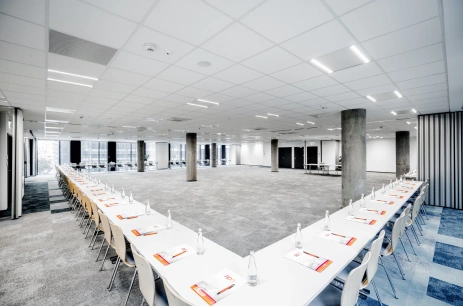 Sala konferencyjna Sala Szkoleniowa 1 (A+B+C+D+E) w ADN Centrum Konferencyjne Warszawa