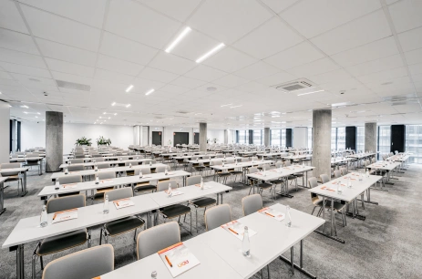 Sala konferencyjna Sala Szkoleniowa 1 (A+B+C+D+E) w ADN Centrum Konferencyjne Warszawa