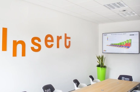Sala konferencyjna INSERT w IDEA Przestrzeń Biznesu Bydgoszcz
