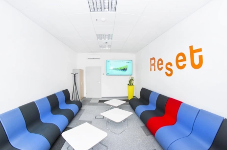 Sala konferencyjna RESET w IDEA Przestrzeń Biznesu Bydgoszcz