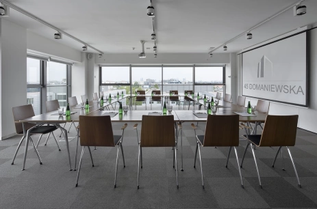 Sala konferencyjna Gdańsk + Poznań w Domaniewska 45 Warszawa