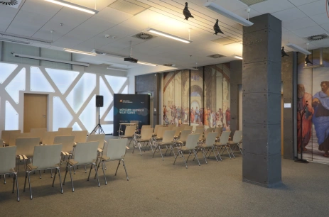 Sala konferencyjna Sala Ateńska w Jagiellońskie Centrum Innowacji Kraków