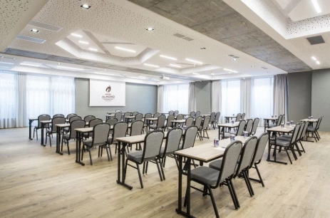 Sala konferencyjna Szafran w Hotel Almond Business & SPA (wkrótce Grano Hotel**** Gdańsk Riverside) Gdańsk