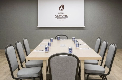 Sala konferencyjna Kardamon w Hotel Almond Business & SPA (wkrótce Grano Hotel**** Gdańsk Riverside) Gdańsk
