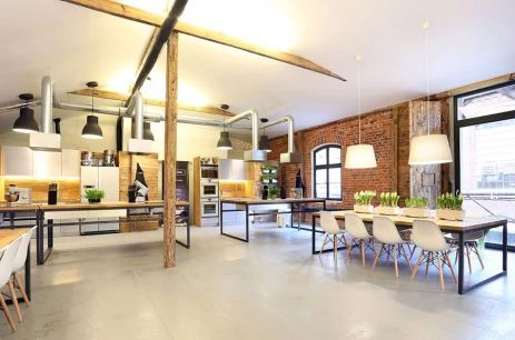 Sala konferencyjna Studio BOOK&COOK w Book & Cook Łódź