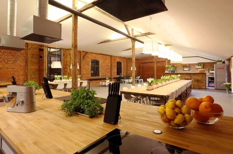 Sala konferencyjna Studio BOOK&COOK w Book & Cook Łódź
