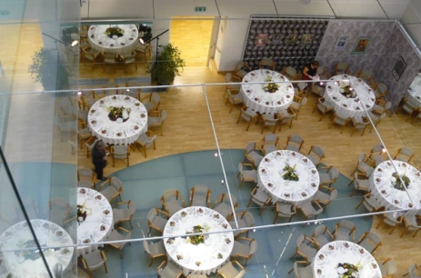 Sala konferencyjna Patio w Międzynarodowe Centrum Kultury Kraków