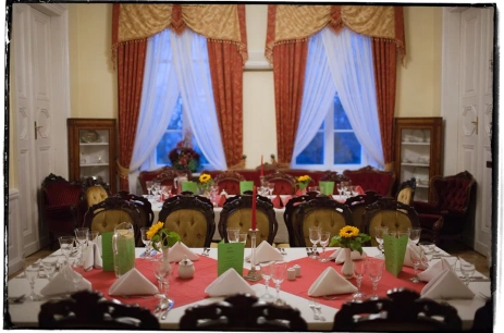 Sala konferencyjna Sala Teatralna w Hotel Pałac Ossolińskich Conference & SPA Sterdyń