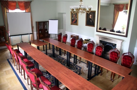 Sala konferencyjna Sala Kominkowa w Hotel Pałac Ossolińskich Conference & SPA Sterdyń