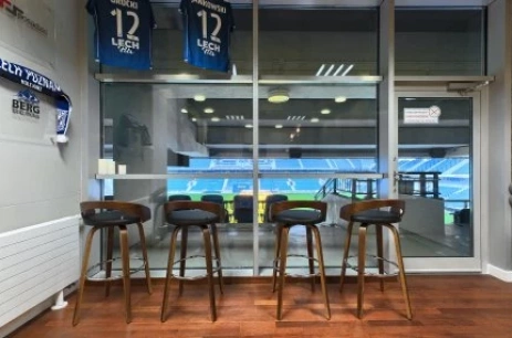 Sala konferencyjna Skybox w Enea Stadion Poznań