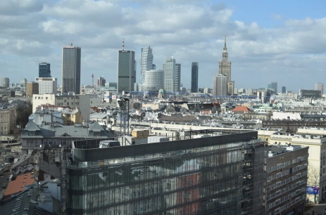 Sala konferencyjna Duża Sala Konferencyjna 100m2 w WE EVENT Zebra Tower Warszawa