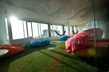 Sala konferencyjna Laboratorium Kreatywne w WE EVENT Zebra Tower Warszawa