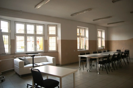 Sala konferencyjna Sala Biała w Centrum Przedsiębiorczości i Biznesu Dąbie Wrocław