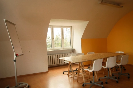 Sala konferencyjna Sala Żółta (piętro) w Centrum Przedsiębiorczości i Biznesu Dąbie Wrocław