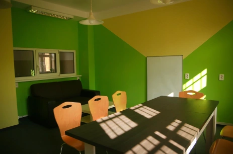 Sala konferencyjna Sala Zielona (parter) w Centrum Przedsiębiorczości i Biznesu Dąbie Wrocław