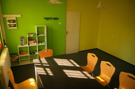 Sala konferencyjna Sala Zielona (parter) w Centrum Przedsiębiorczości i Biznesu Dąbie Wrocław