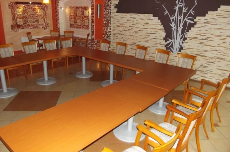 Sala konferencyjna Sala Pomarańczowa w Centrum Wypoczynkowo-Konferencyjne Zacisze Złotów