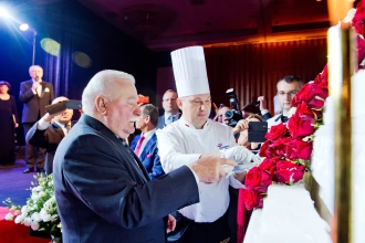Urodziny Prezydenta Lecha Wałęsy podczas XVIII Forum Humanum Mazurkas