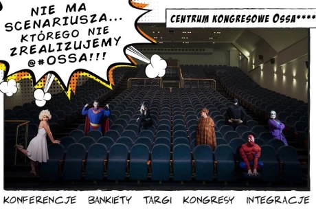 Superbohaterowie w Centrum Kongresowym Ossa. Czy to możliwe?